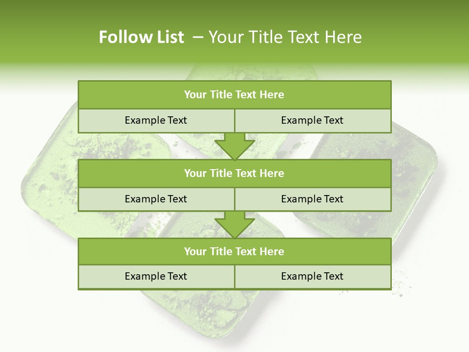 Broken Eyeshadow PowerPoint Template