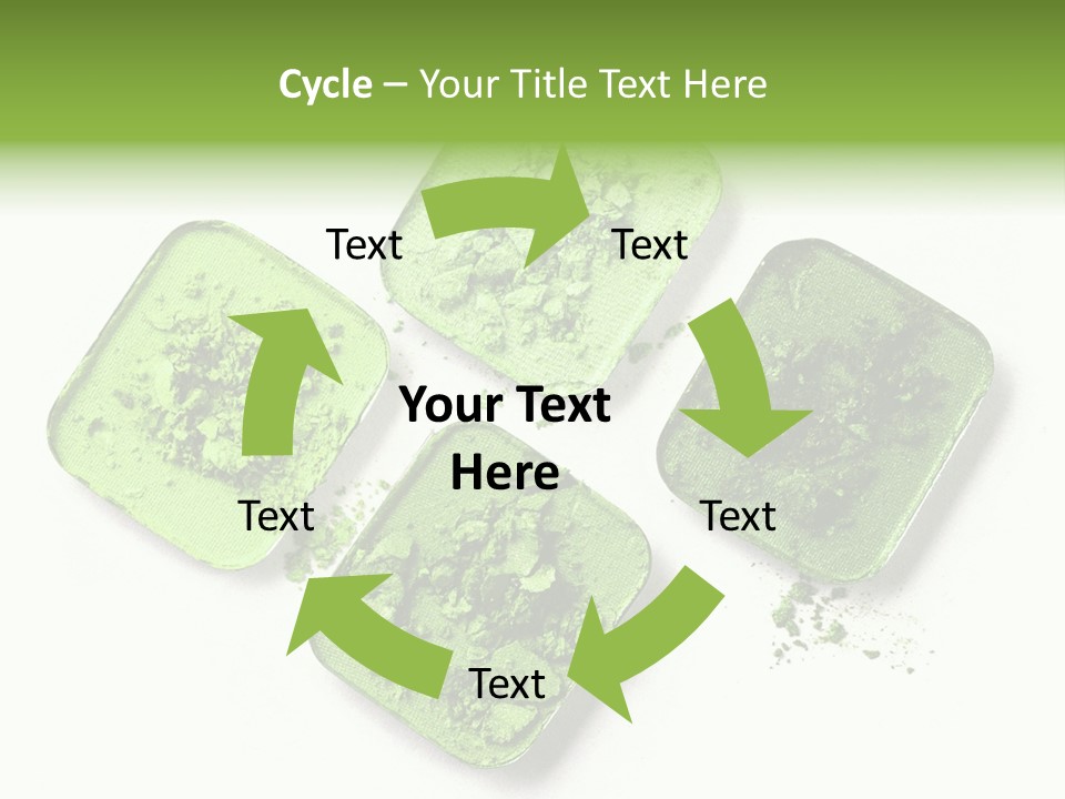 Broken Eyeshadow PowerPoint Template