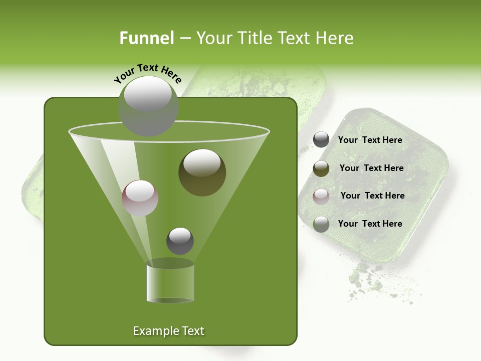 Broken Eyeshadow PowerPoint Template