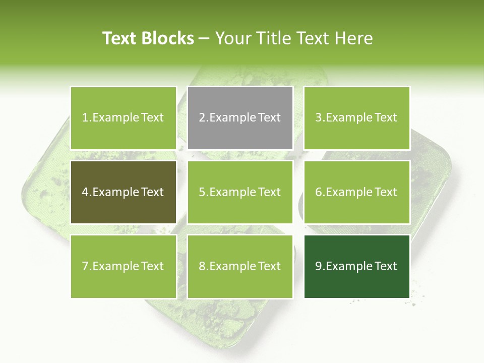 Broken Eyeshadow PowerPoint Template