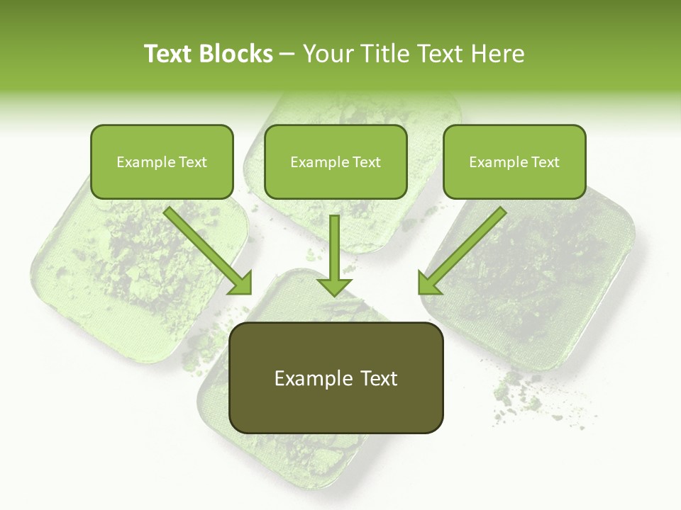 Broken Eyeshadow PowerPoint Template
