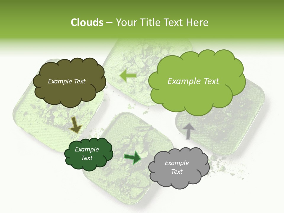 Broken Eyeshadow PowerPoint Template