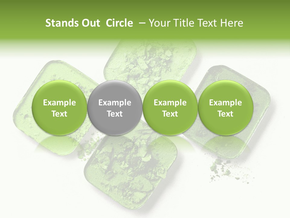 Broken Eyeshadow PowerPoint Template