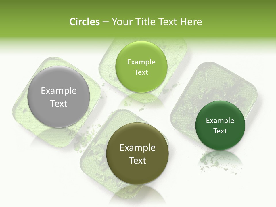 Broken Eyeshadow PowerPoint Template