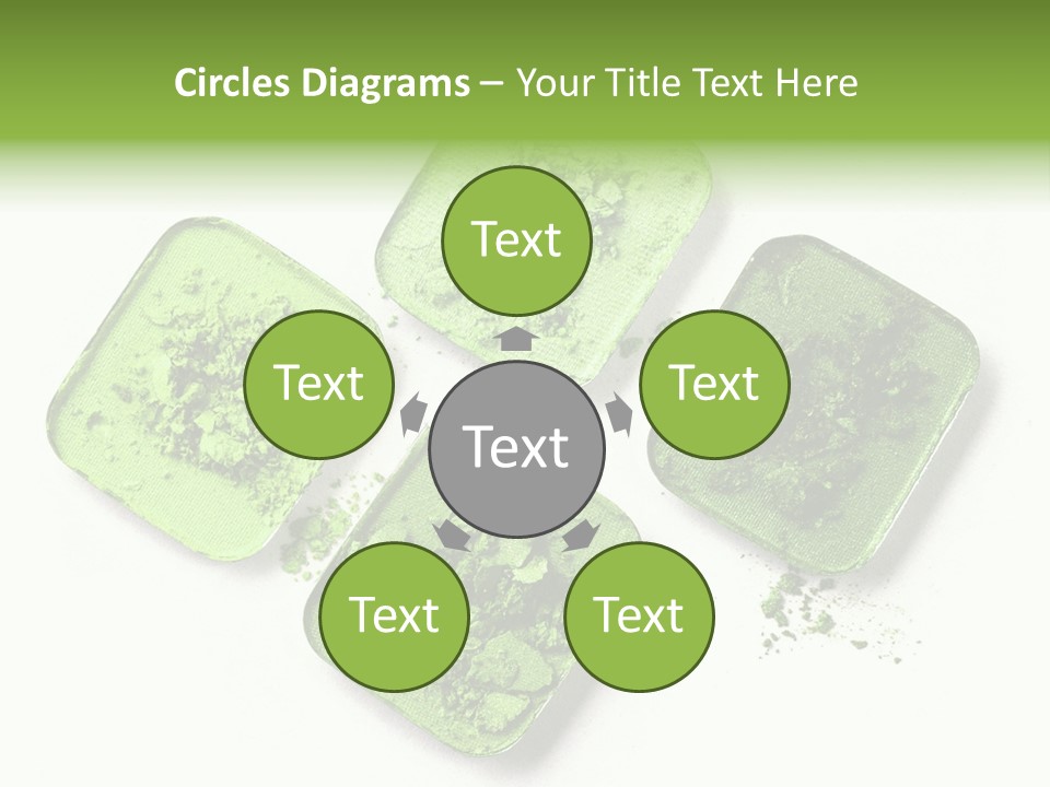 Broken Eyeshadow PowerPoint Template