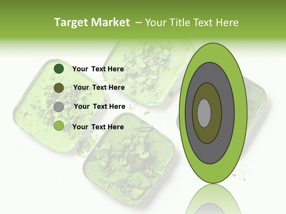 Broken Eyeshadow PowerPoint Template