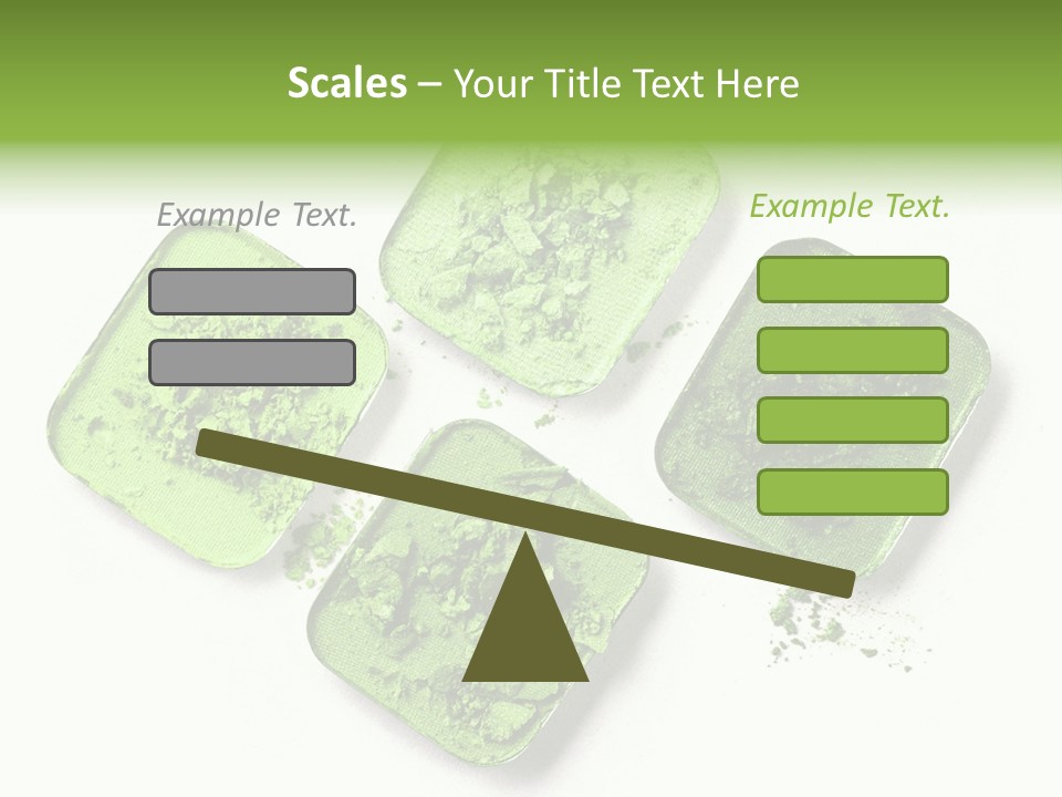 Broken Eyeshadow PowerPoint Template