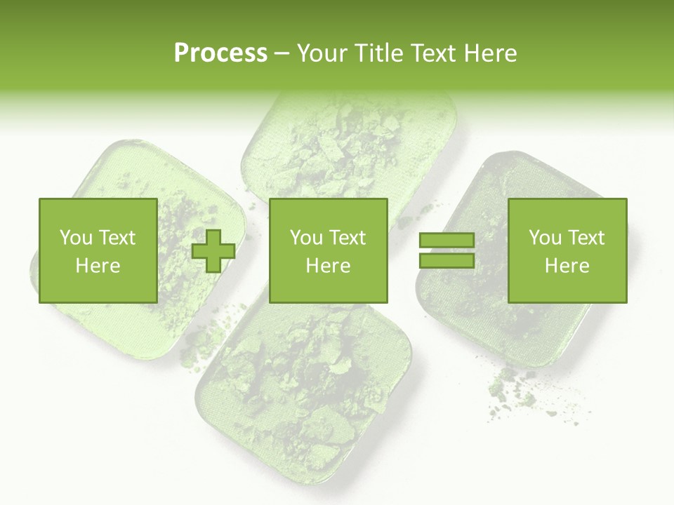 Broken Eyeshadow PowerPoint Template