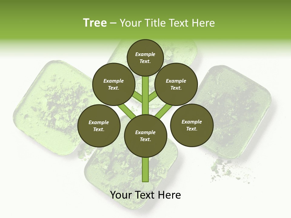 Broken Eyeshadow PowerPoint Template