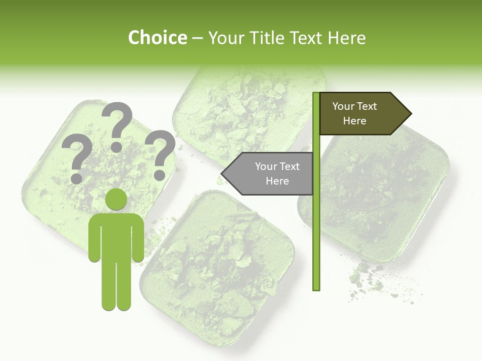 Broken Eyeshadow PowerPoint Template