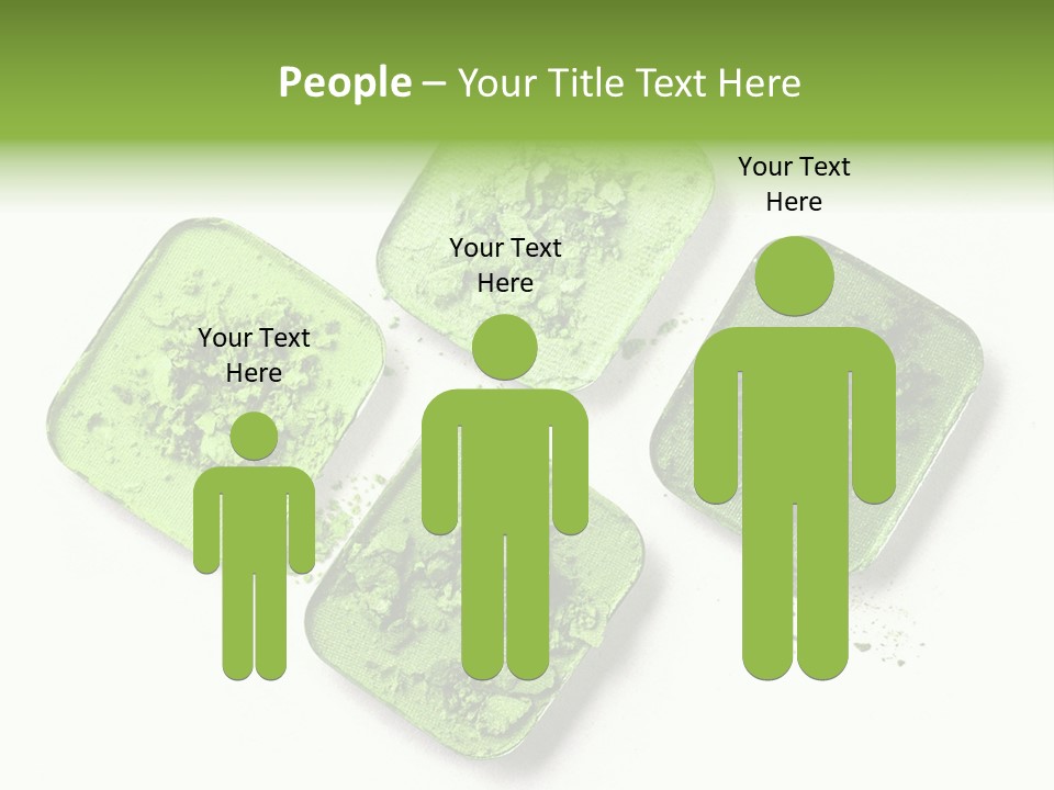 Broken Eyeshadow PowerPoint Template