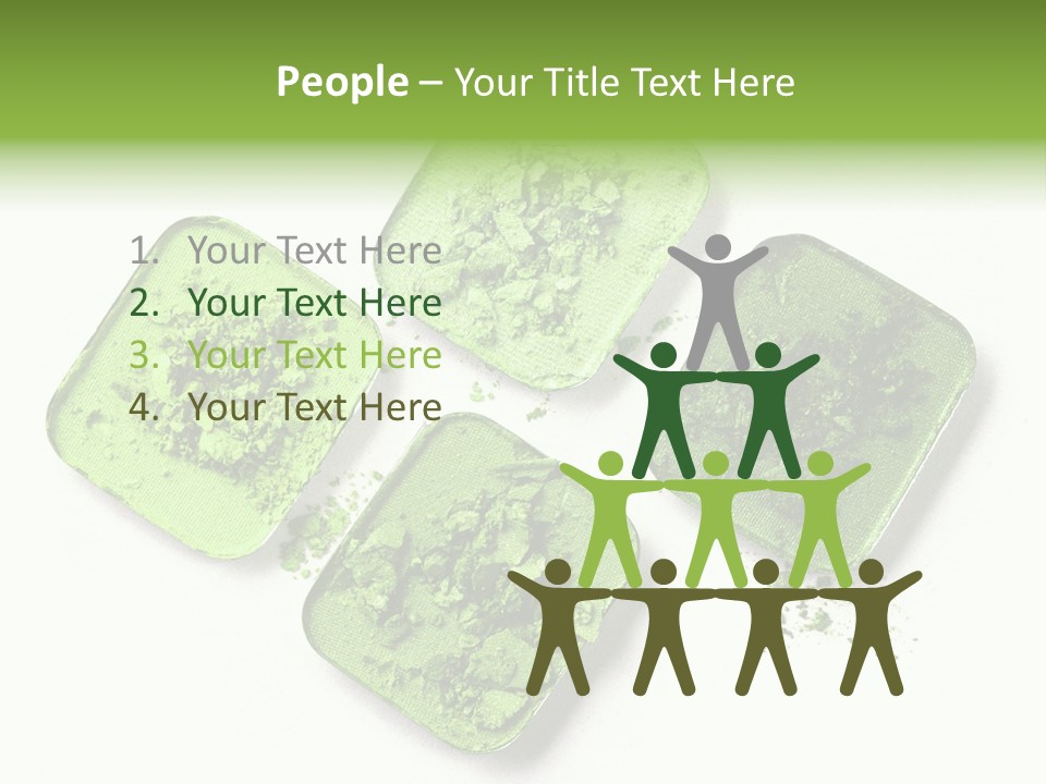 Broken Eyeshadow PowerPoint Template