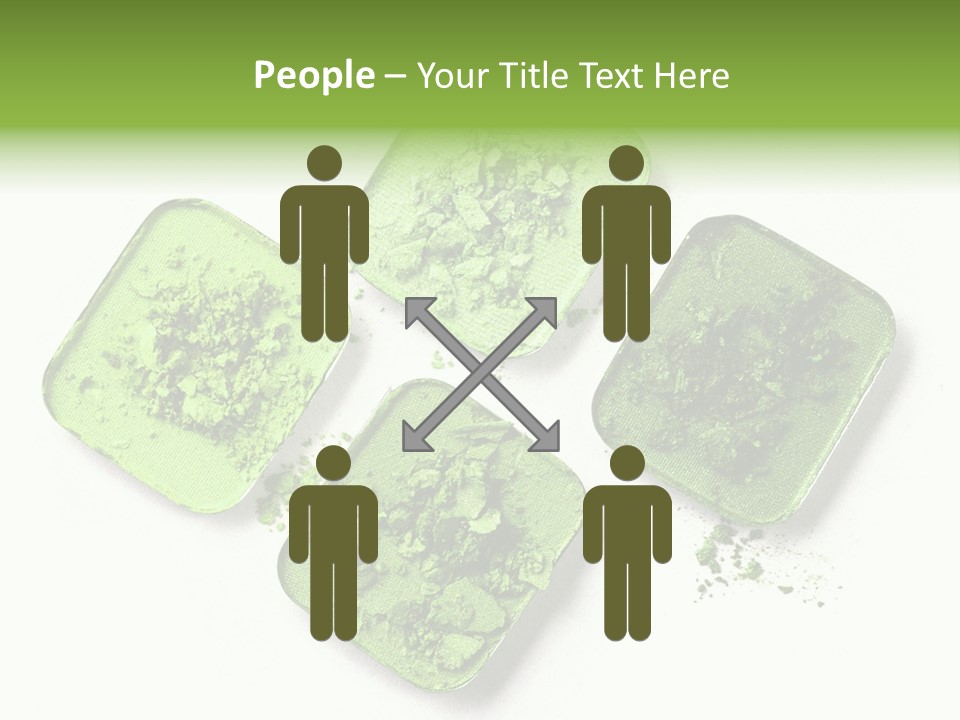 Broken Eyeshadow PowerPoint Template