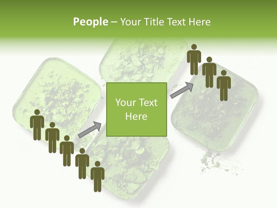 Broken Eyeshadow PowerPoint Template