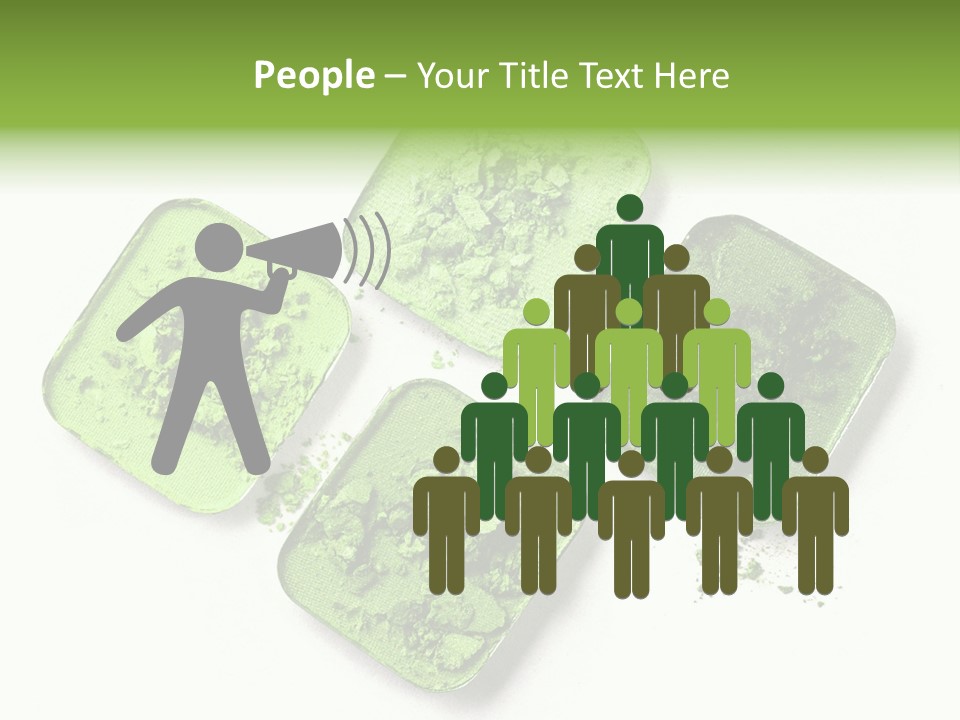 Broken Eyeshadow PowerPoint Template