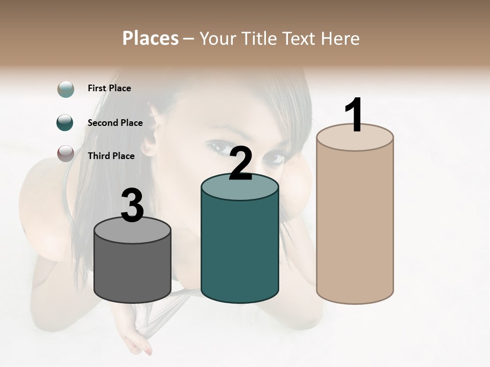 Skincare Young Pyjamas PowerPoint Template