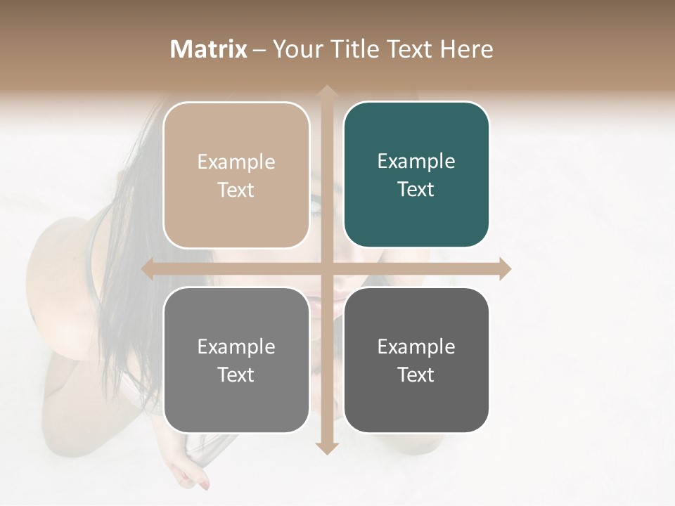 Skincare Young Pyjamas PowerPoint Template