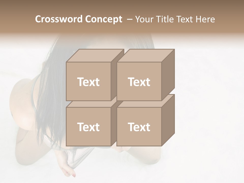 Skincare Young Pyjamas PowerPoint Template
