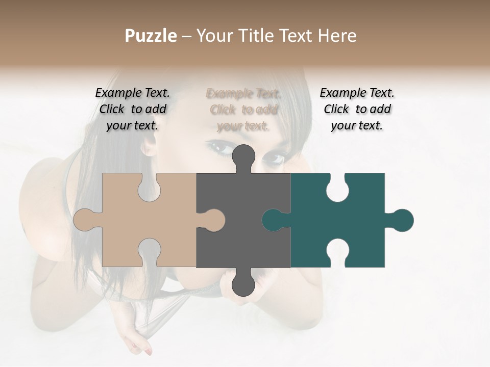 Skincare Young Pyjamas PowerPoint Template