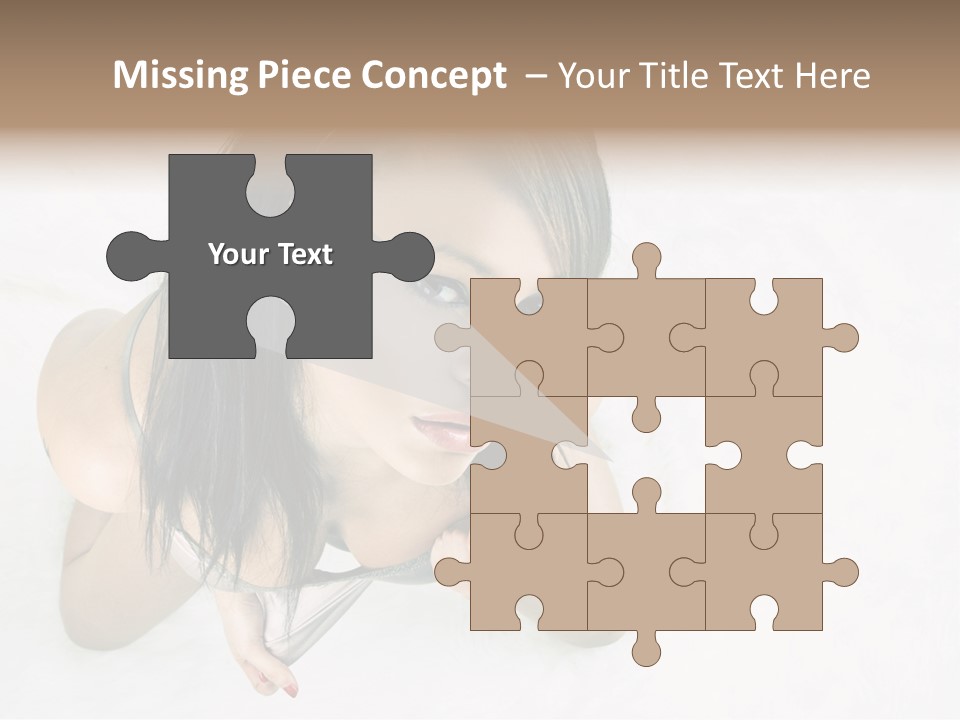 Skincare Young Pyjamas PowerPoint Template