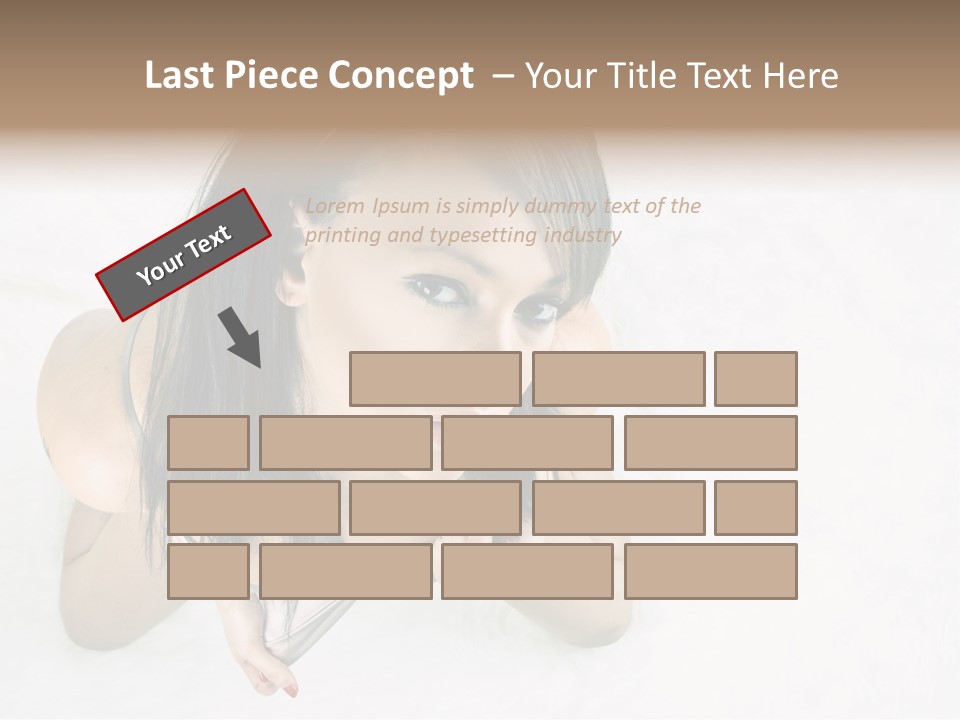 Skincare Young Pyjamas PowerPoint Template