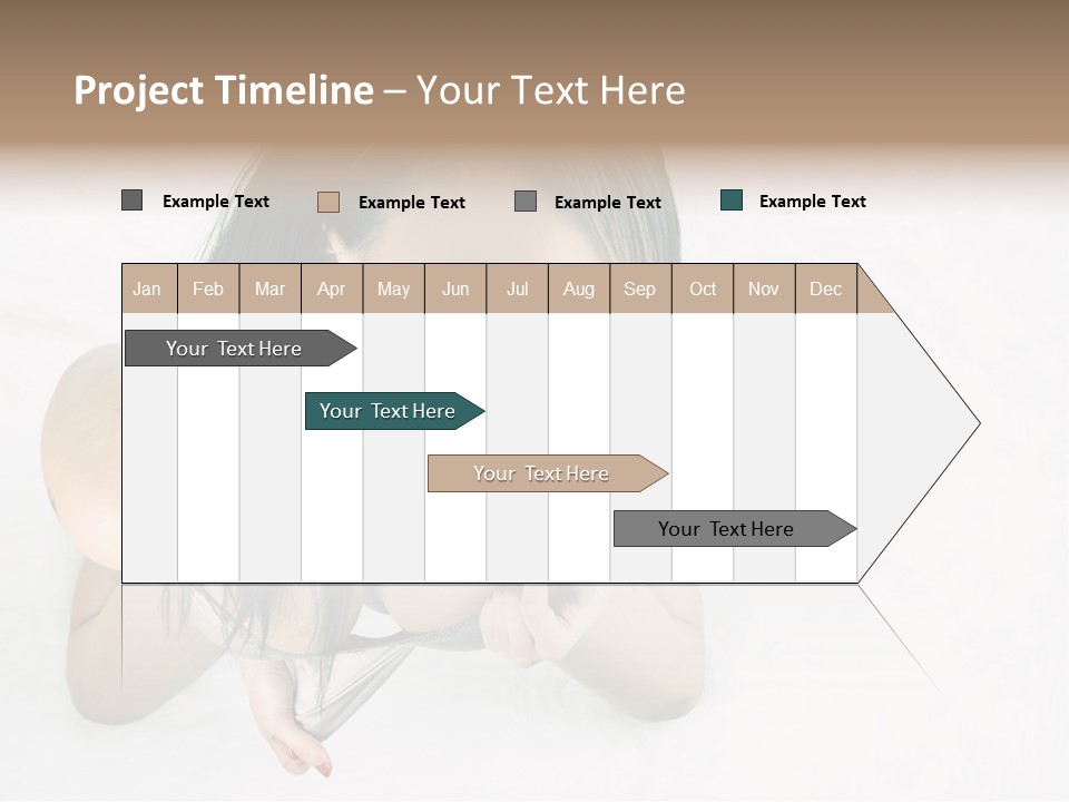 Skincare Young Pyjamas PowerPoint Template