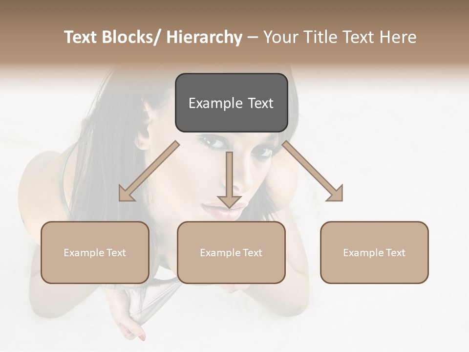 Skincare Young Pyjamas PowerPoint Template