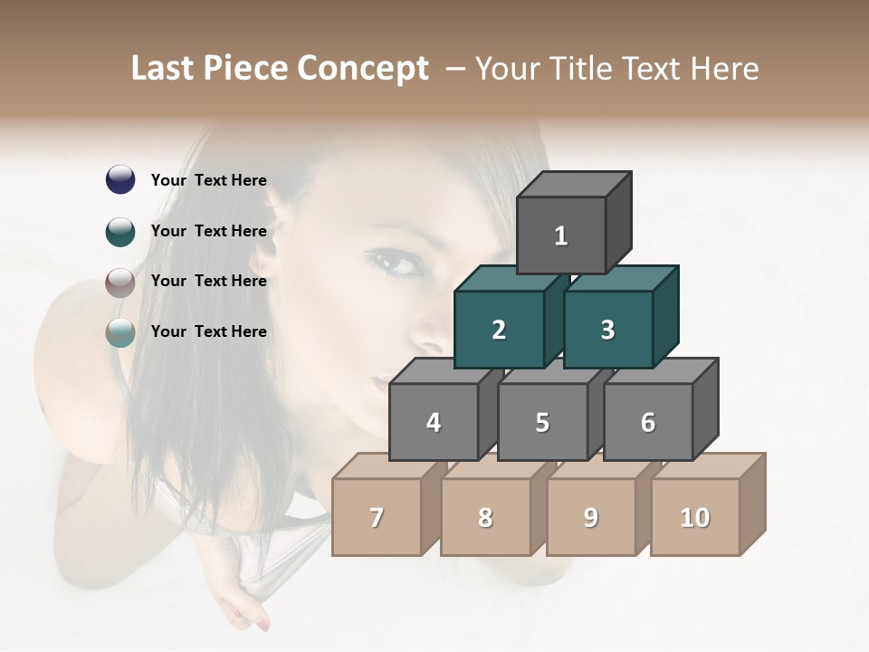 Skincare Young Pyjamas PowerPoint Template