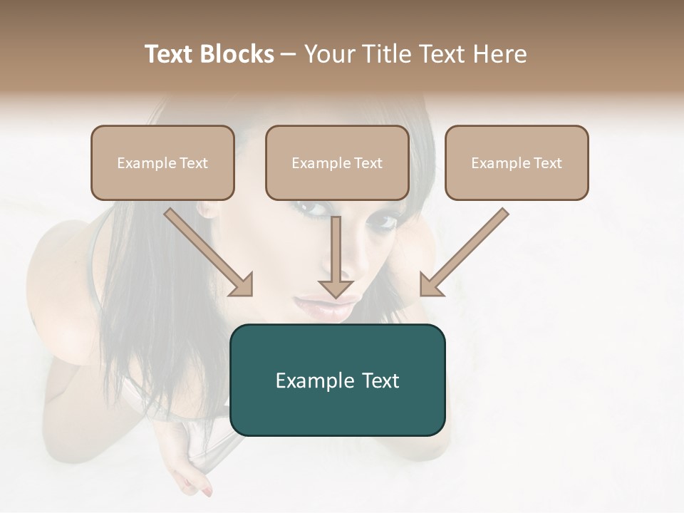 Skincare Young Pyjamas PowerPoint Template