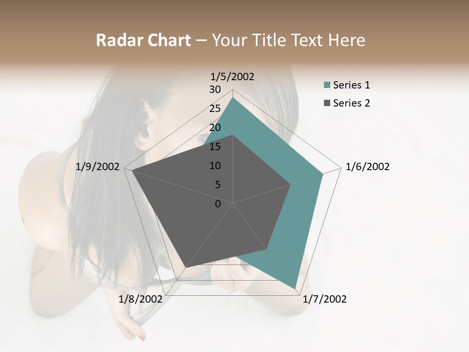 Skincare Young Pyjamas PowerPoint Template