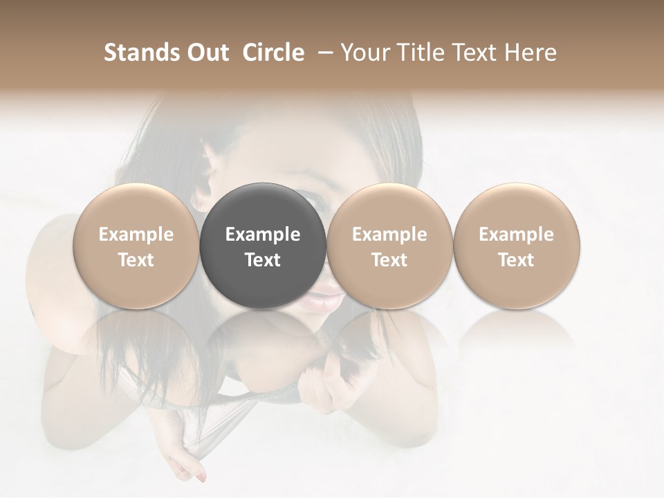 Skincare Young Pyjamas PowerPoint Template