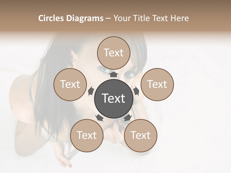 Skincare Young Pyjamas PowerPoint Template