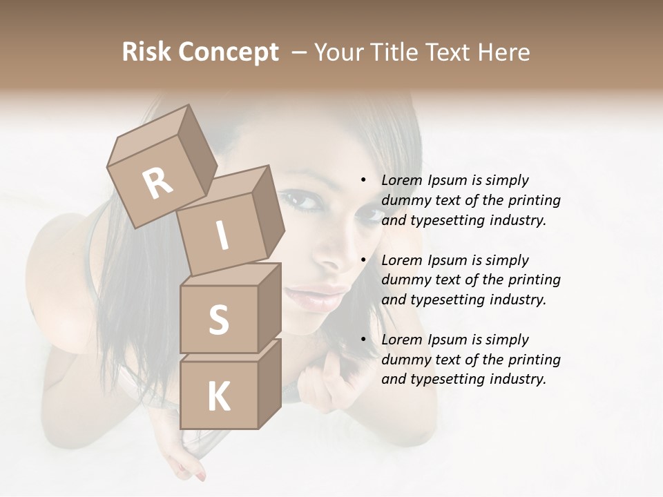 Skincare Young Pyjamas PowerPoint Template