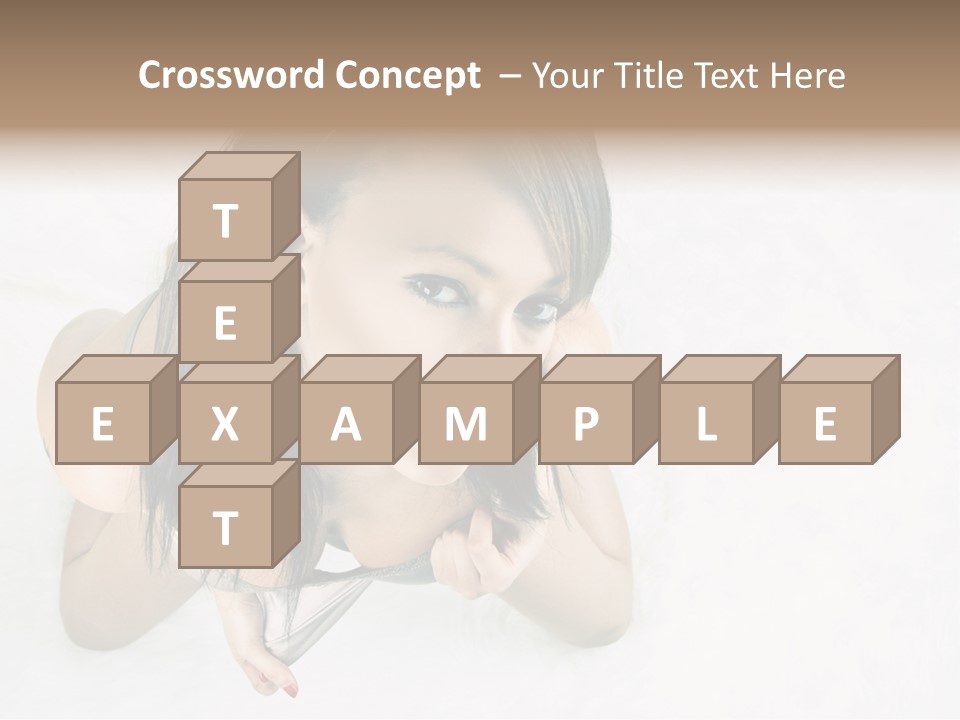 Skincare Young Pyjamas PowerPoint Template