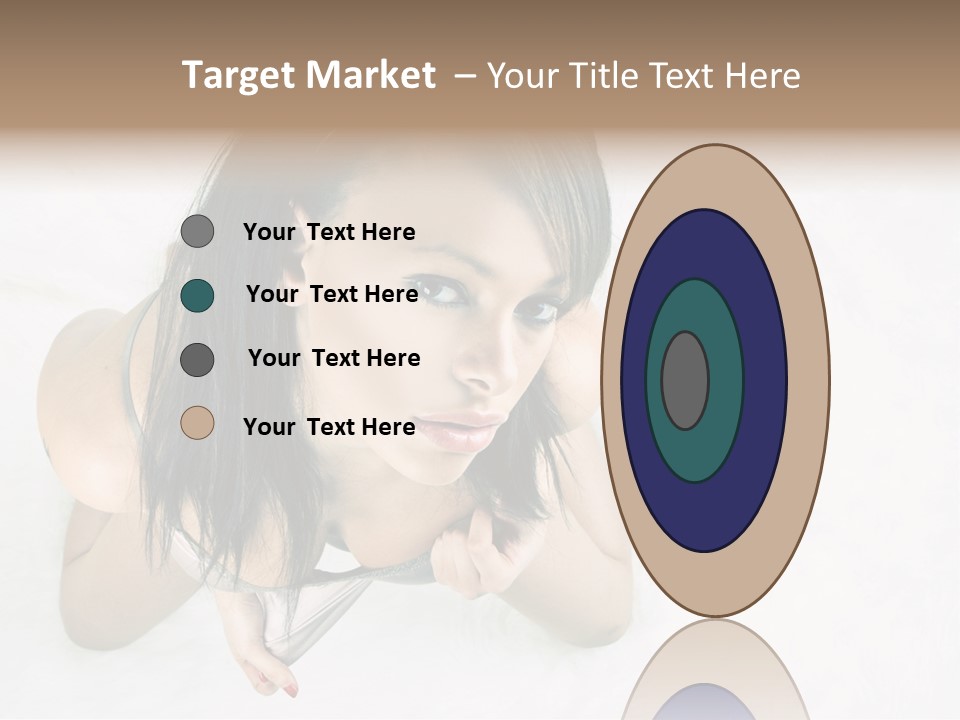 Skincare Young Pyjamas PowerPoint Template