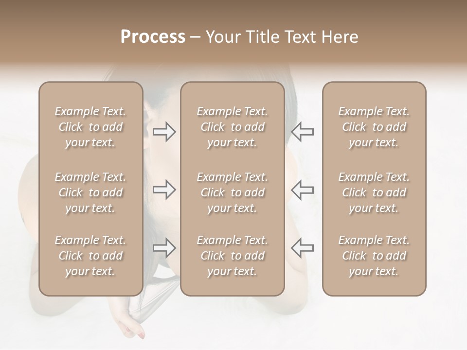 Skincare Young Pyjamas PowerPoint Template