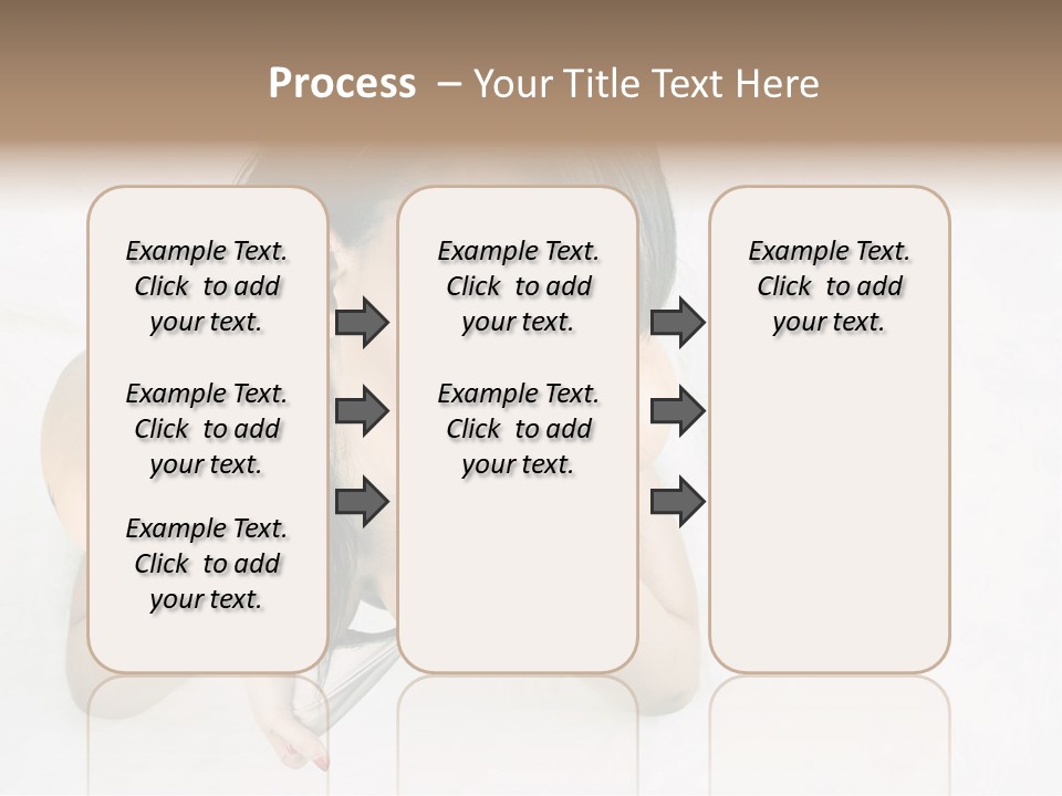 Skincare Young Pyjamas PowerPoint Template
