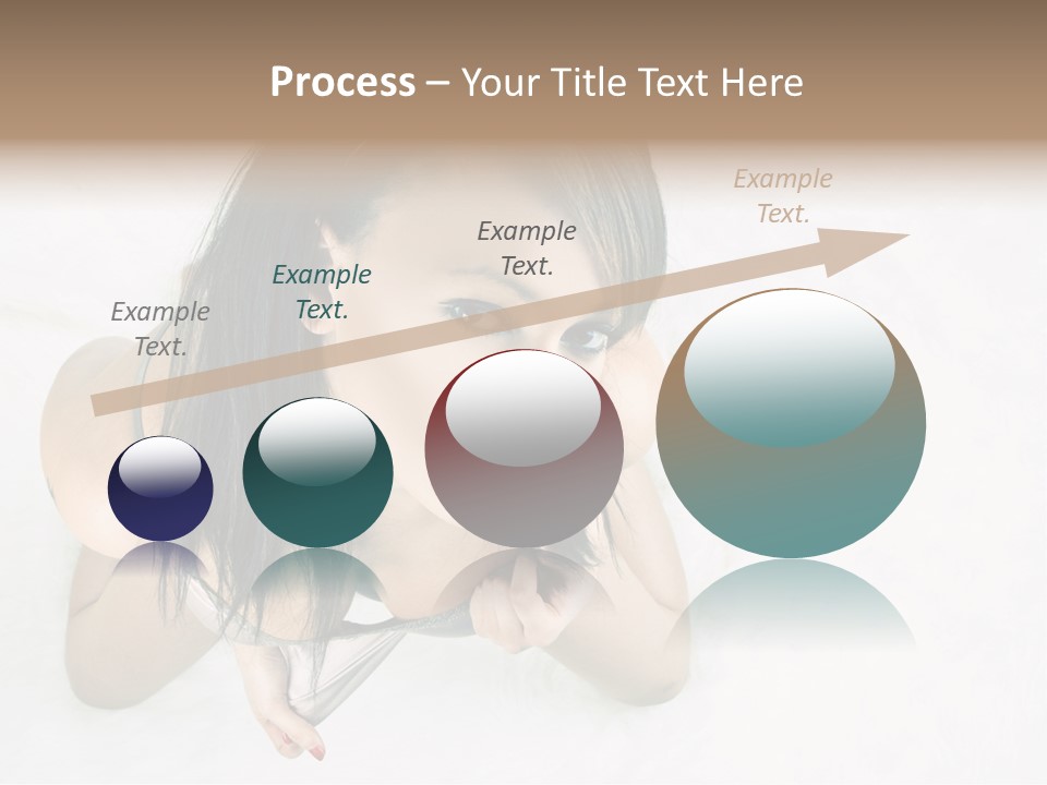 Skincare Young Pyjamas PowerPoint Template