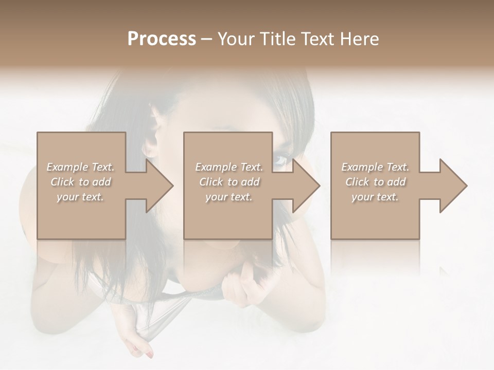 Skincare Young Pyjamas PowerPoint Template