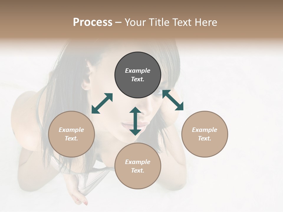 Skincare Young Pyjamas PowerPoint Template