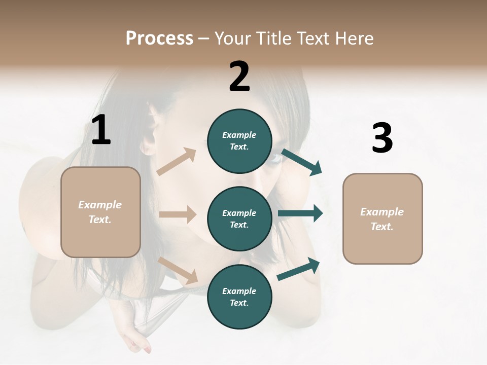 Skincare Young Pyjamas PowerPoint Template