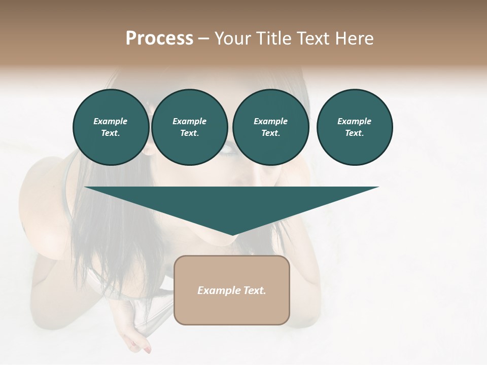 Skincare Young Pyjamas PowerPoint Template