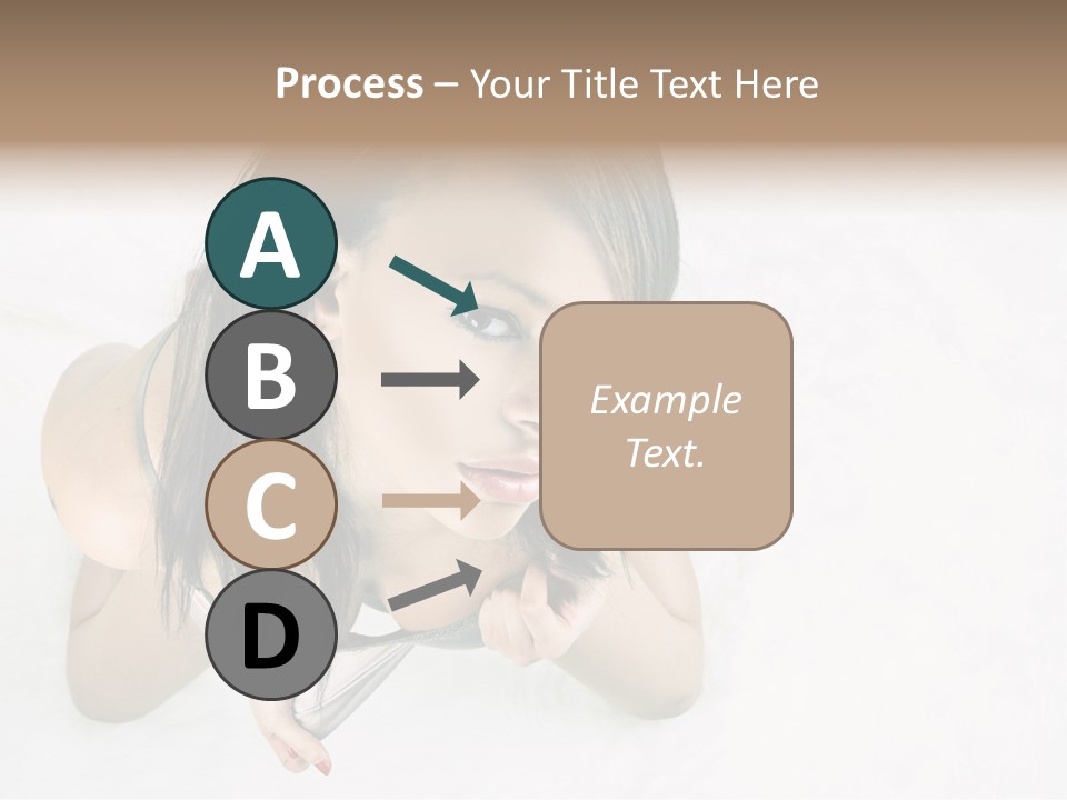 Skincare Young Pyjamas PowerPoint Template