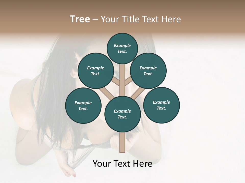 Skincare Young Pyjamas PowerPoint Template