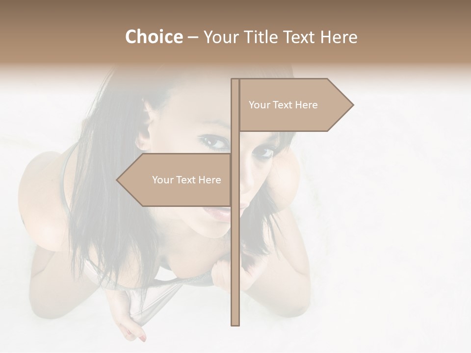 Skincare Young Pyjamas PowerPoint Template