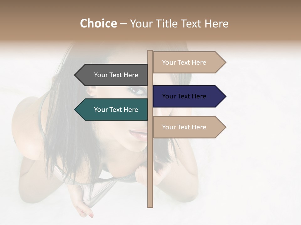 Skincare Young Pyjamas PowerPoint Template