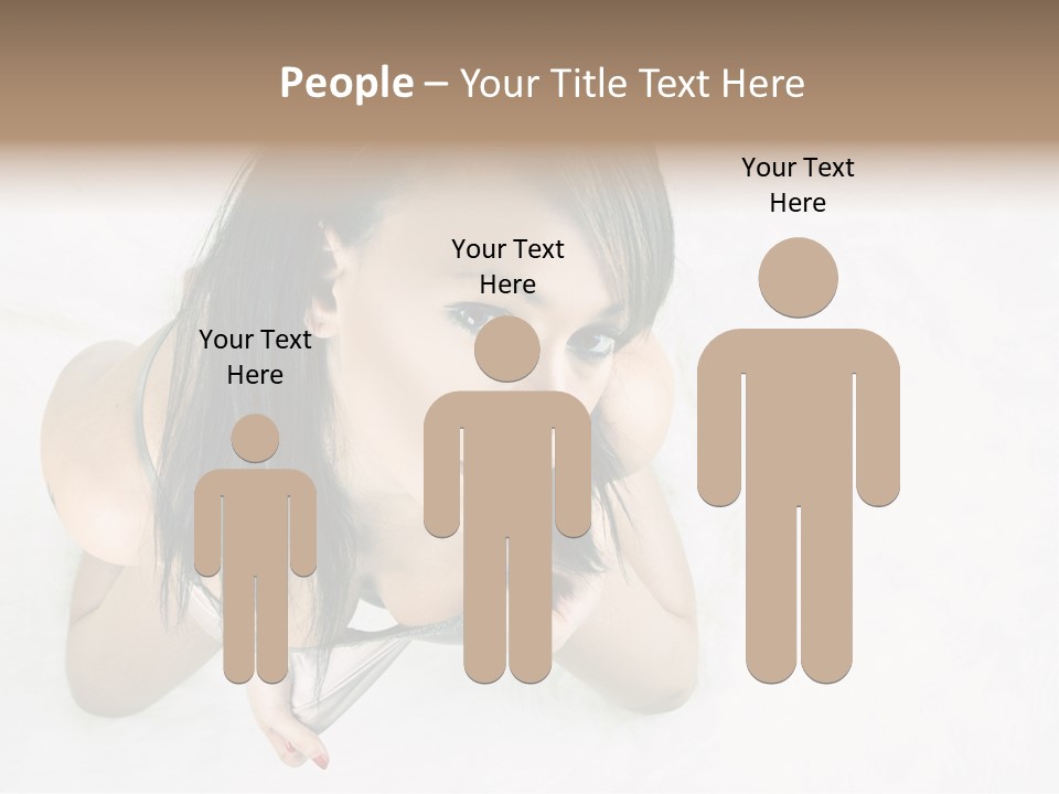 Skincare Young Pyjamas PowerPoint Template