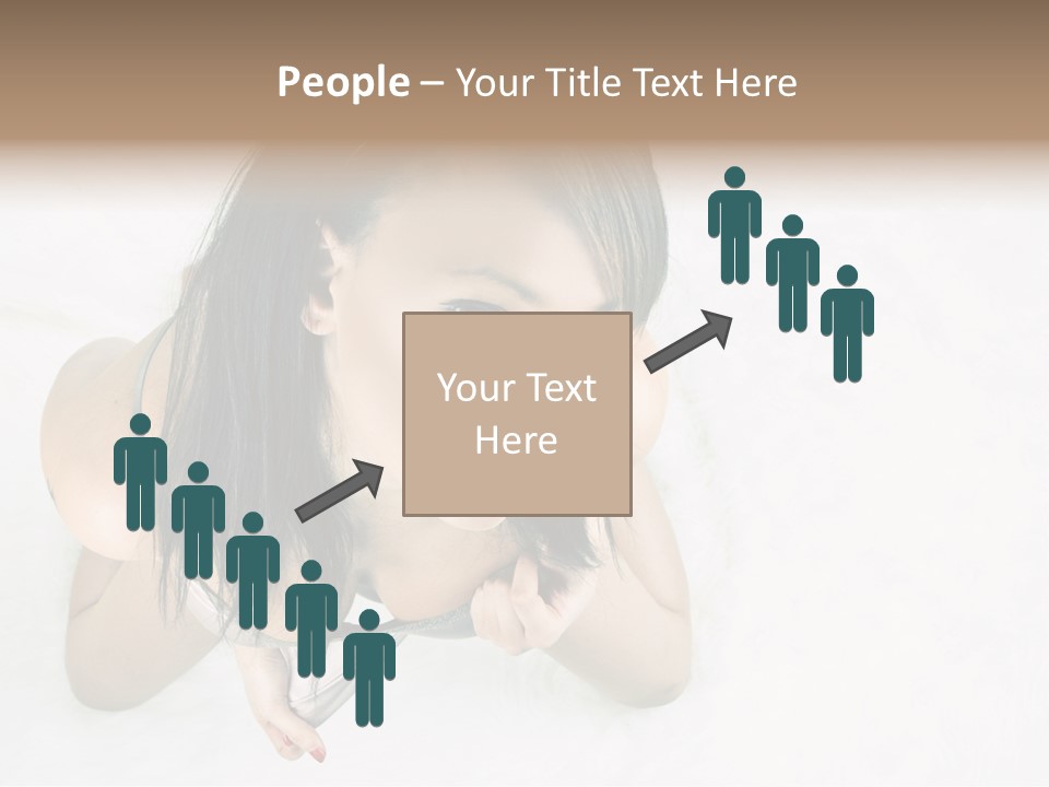 Skincare Young Pyjamas PowerPoint Template