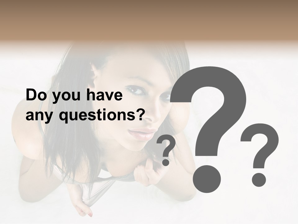 Skincare Young Pyjamas PowerPoint Template