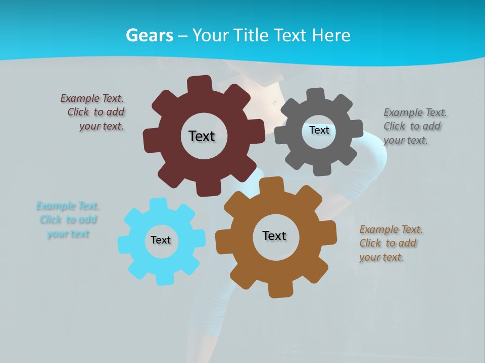 Motion Performance Fitness PowerPoint Template